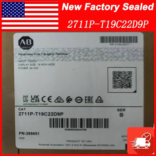 NEW Allen-bradley 2711p-t19c22d9p Panelview Plus 7 Hmi