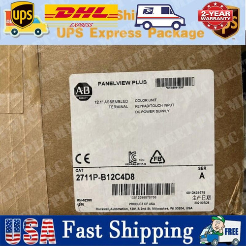 Allen-bradley 2711p-b12c4d8 Panelview Plus Terminal