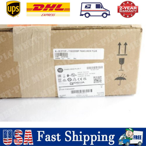 New Allen-bradley 2711p-t15c22d9p Panelview Plus 7 Display
