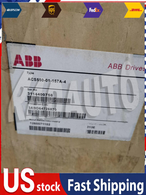 1pc Abb Acs550-01-157a-4 Drive No Keypad