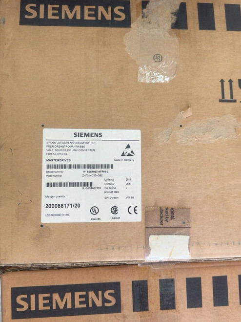 New Siemens 6se7023-4tp50-z Simovert Masterdrives Motion Control Inverter