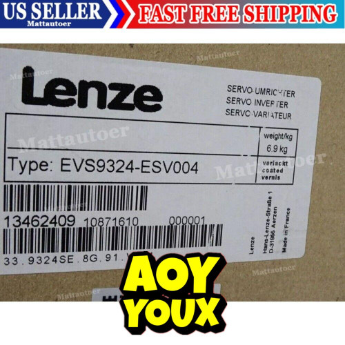 Lenze Evs9324-esv004 Servo Drive for Industrial Automation
