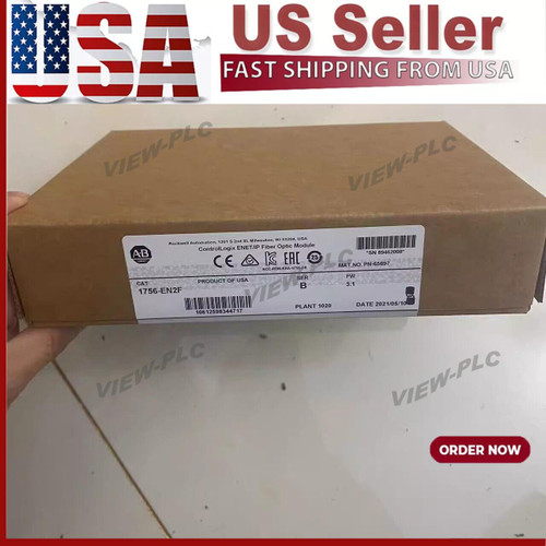 1PC Controllogix 1756-en2f Ethernet/ip Module for Automation
