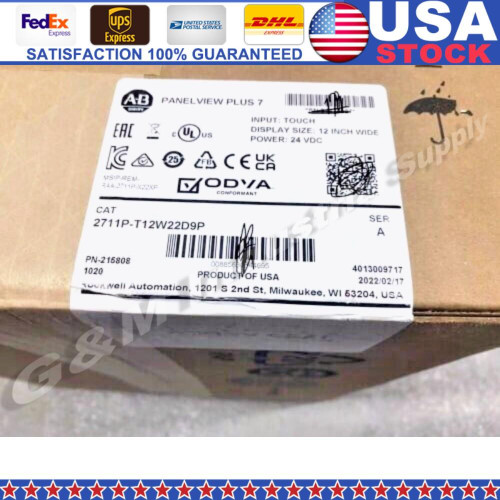 Allen-bradley 2711p-t12w22d9p Panelview Plus 7 Touchscreen