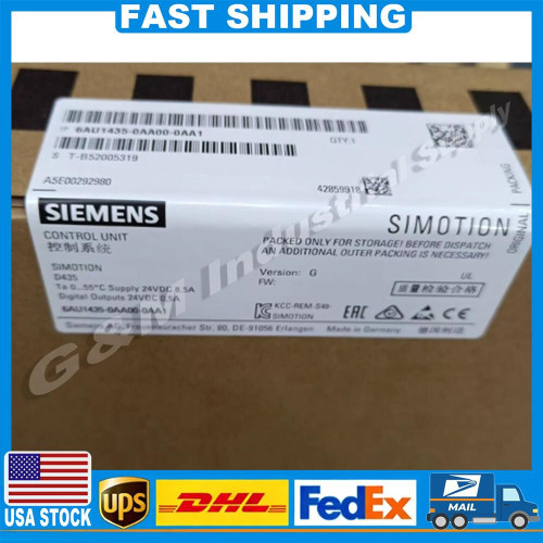 New Siemens 6au1435-0aa00-0aa1 Simotion Control Module