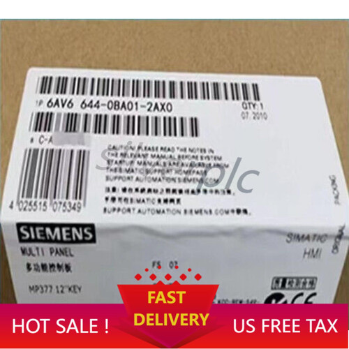 Siemens 6av6644-0ba01-2ax0 Touch Screen Display