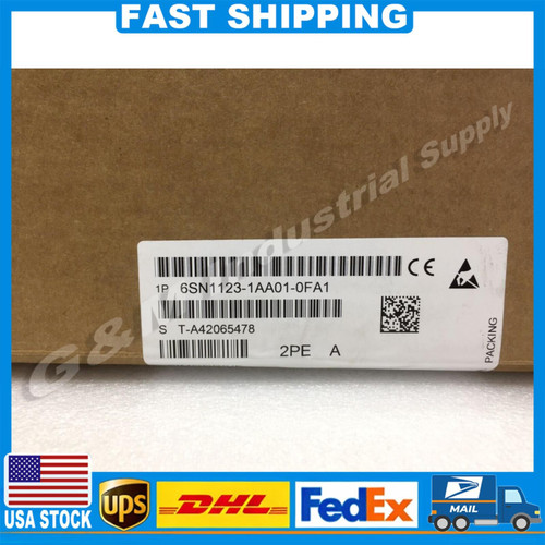 Siemens 6sn1123-1aa01-0fa1 Power Module for Industrial Systems