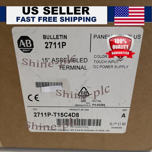Ab 2711p-t15c4d8 Panelview Terminal - New Surplus