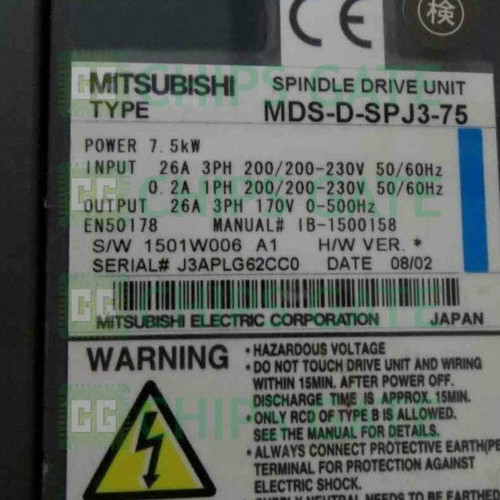 1PCS Mds-d-spj3-75 Spindle Drive