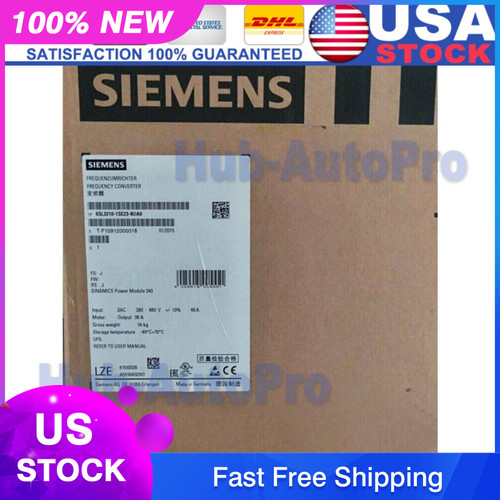 New Siemens 6sl3210-1se23-8ua0 Power Module Pm340