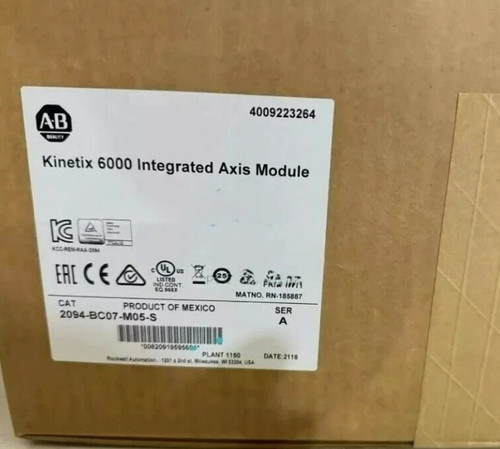 Allen Bradley 2094-bc07-m05-s Kinetix 6000 Axis Module