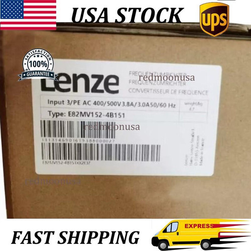 NEW Lenze E82mv152-4b151 Servo Motor - Advanced Motion Control