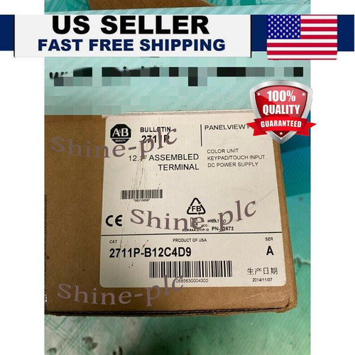 NEW Allen-bradley 2711p-b12c4d9 Panelview Plus 6 for Industrial Hmi