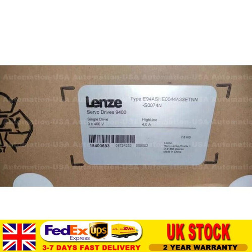 US Lenze E94ashe0044a33etnn-s0074n Servo Drive for Automation