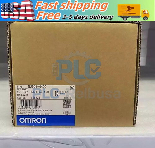 ONE Omron Nj501-4400 Cpu Unit for Advanced Automation Solutions