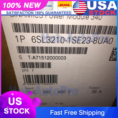 New Siemens 6sl3210-1se23-8ua0 Power Module