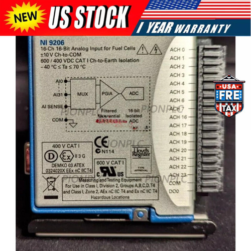 NEW National Instruments Ni 9206 Data Acquisition Module