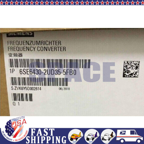 New Siemens 6se6430-2ud35-5fb0 Micromaster430 Drive