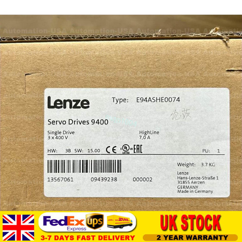US Lenze E94ashe0074 Servo Drives 9400