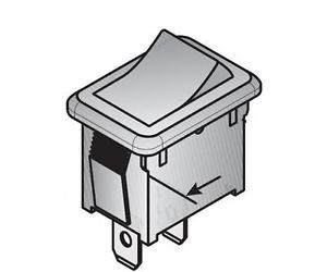 Rocker Switches Spst On-Off 6A Blank