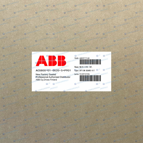 Abb Acs800-01-0020-5+p901 Frequency Converter