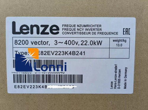 Lenze E82ev223k4b241 Frequency Inverter Converter