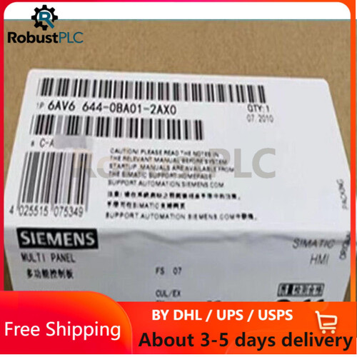 Siemens 6av6644-0ba01-2ax0 Touch Screen - User-friendly Interface