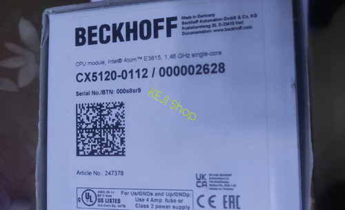 Beckhoff Cx5120-0112/000002628 Cpu Module