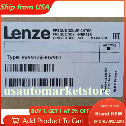 Lenze Evs9324-eiv907 Servo Inverter - New