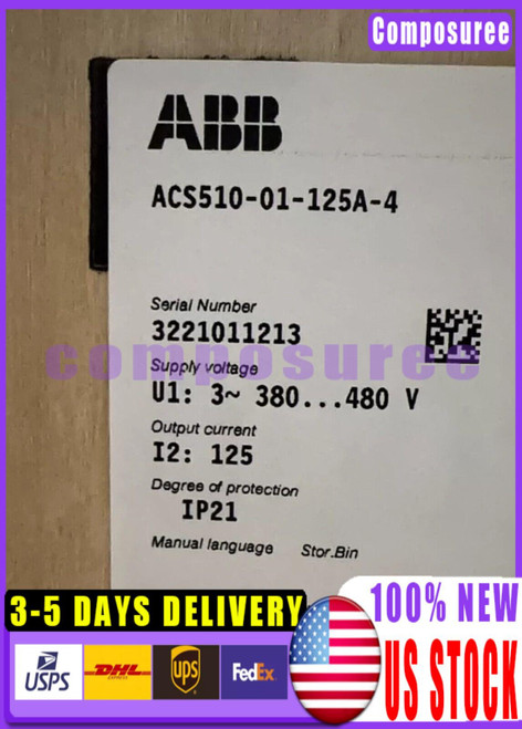 1PCS Abb Acs510-01-125a-4 Frequency Converter