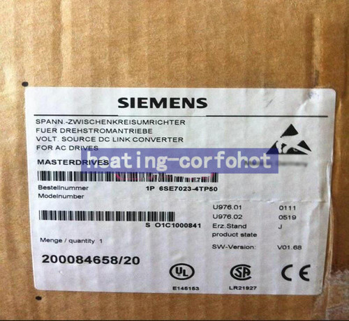 1PCS Siemens Simovert Inverter 6se7023-4tp50