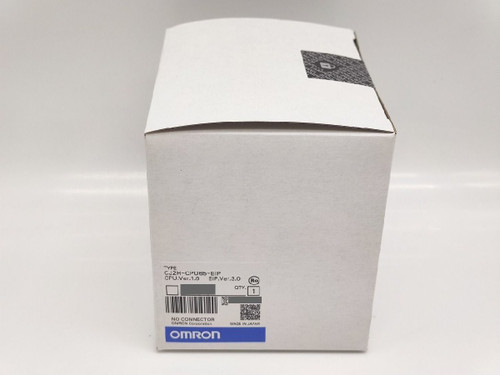 Omron Cj2h-cpu65-eip Cpu - Advanced Processing Power