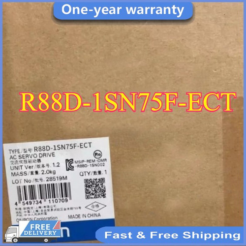 Omron R88d-1sn75f-ect Ac Servo Drive