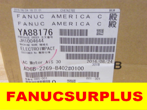 Ge Fanuc A06b-2269-b402 Servo Motor