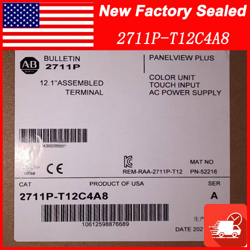 Ab 2711p-t12c4a8 Panelview Plus 1250 Operator Interface