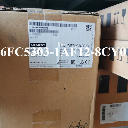 New Siemens 6fc5303-1af12-8cy0 Push Button Panel
