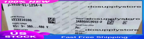 Abb Acs510-01-125a-4 Inverter - High-efficiency Motor Control