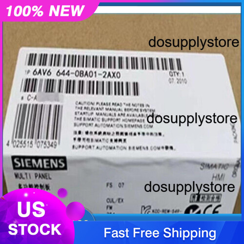 Siemens 6av6644-0ba01-2ax0 Touch Screen - New