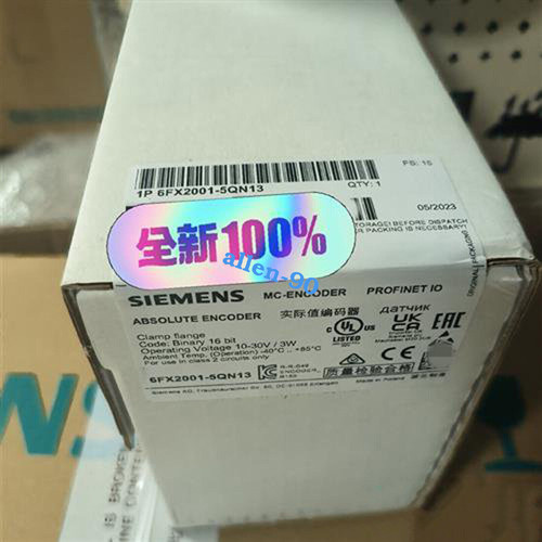 Siemens Encoder 6fx2001-5qn13 - New
