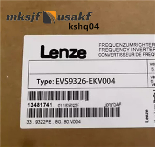 1 Evs9326-ekv004 Frequency Converter - New