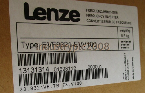 Lenze Evf9321-evv100 9300 Frequency Inverter - Efficient Control