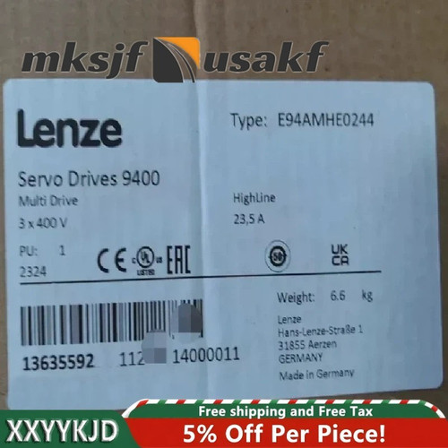 Lenze E94amhe0244 Servo Drives