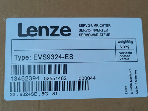 Lenze Evs9324-es Inverter - New