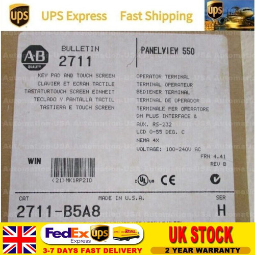 Ab 2711-b5a8 Allen Bradley Hmi Display New Factory Sealed