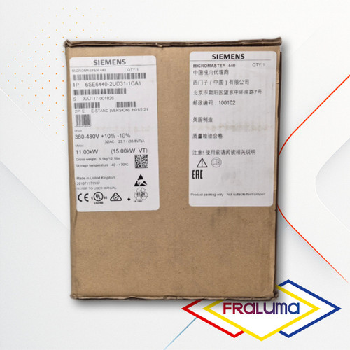 Siemens Micromaster 440 6se6440-2ud31-1ca1 - Drive Controller