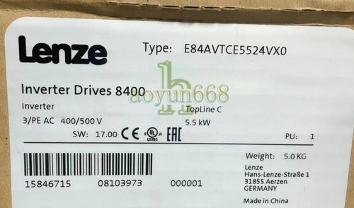 ONE Lenze E84avtce5524vx0 Inverter Drive for Industrial Applications