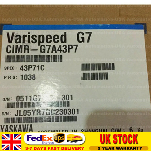 Yaskawa Cimr-g7a43p7 Inverter