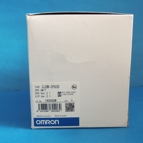 Omron Cj2m-cpu35 Plc Unit Module for Automation Control