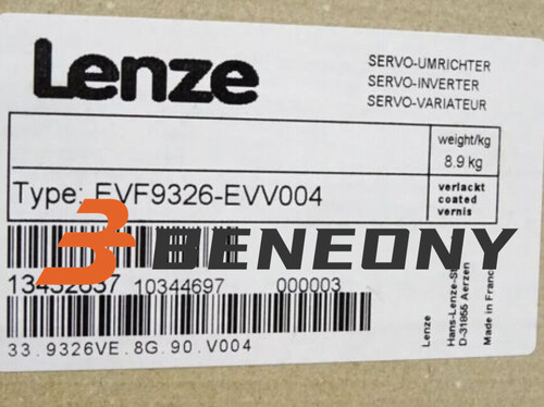 Lenze Evf9326 Inverter Safety Relay Control Terminal Model Evf9326-evv004