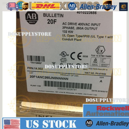 20f1anc260ja0nnnnn Powerflex 753 Ac Drive - Air Cooled